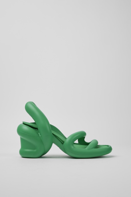 Camper AU Design Kobarah Green Unisex Sandals