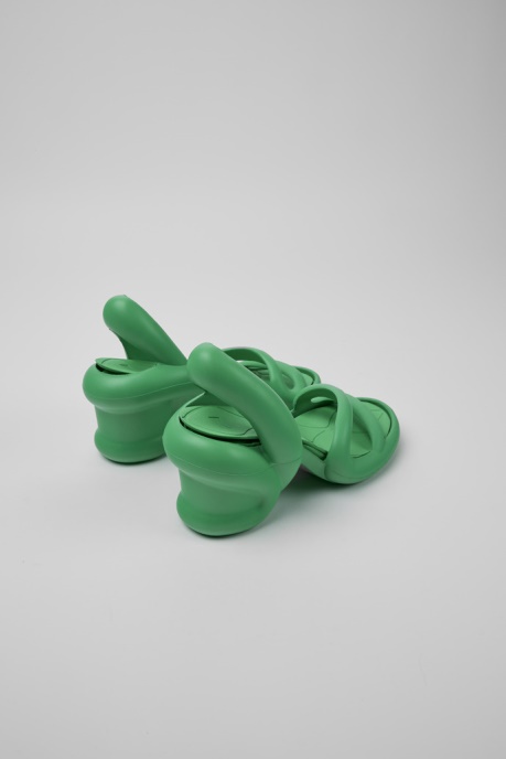 Camper AU Design Kobarah Green Unisex Sandals