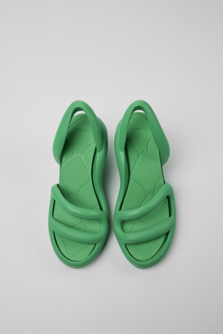 Camper AU Design Kobarah Green Unisex Sandals