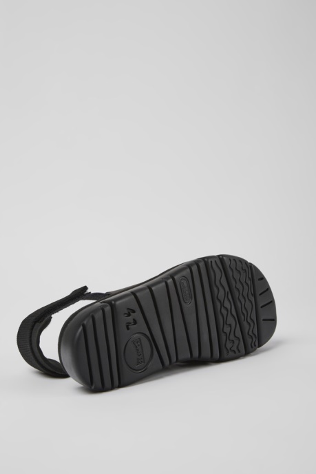 Camper AU Design Oruga Brown Leather And Textile Sandals For Men