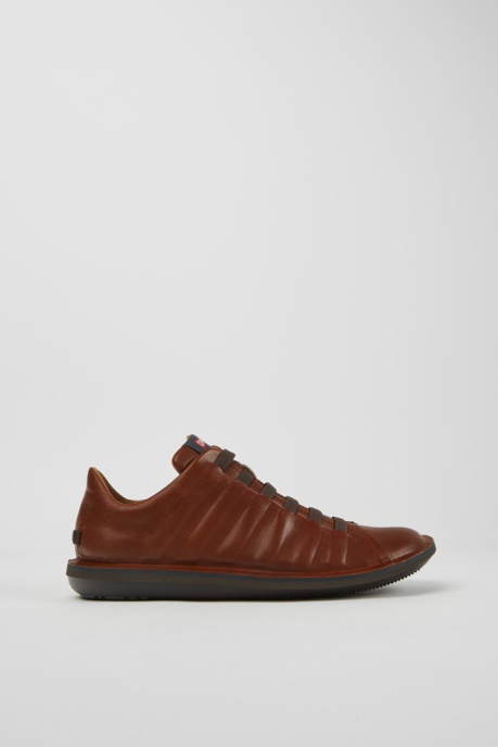 Camper AU Beetle Brown Lightweight Shoe For Men New Arrivals