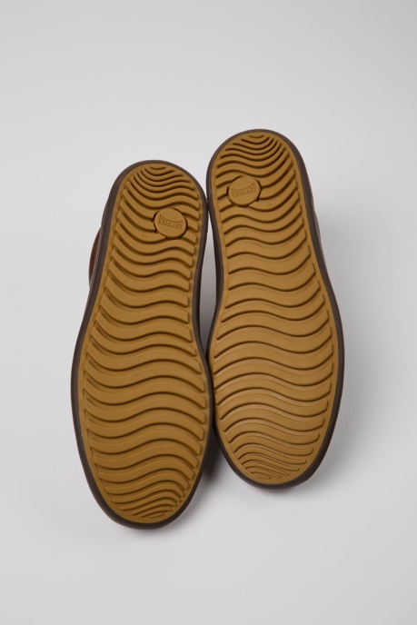 Camper AU Chasis Casual Brown Lace Up Shoe For Men New Arrivals