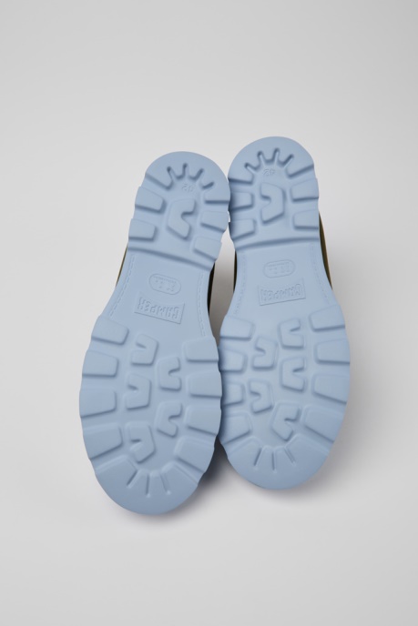 Camper AU Design Brutus Green Blue And Black Shoes For Men