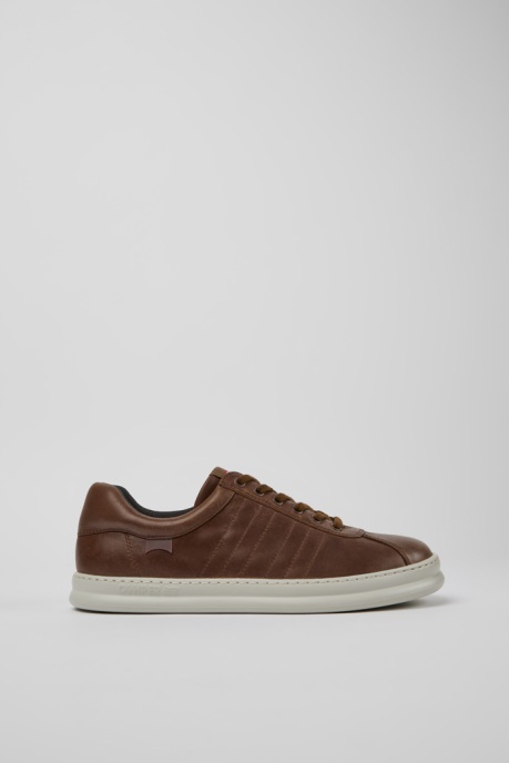 Design Runner Brown Sneakers For Men Camper AU