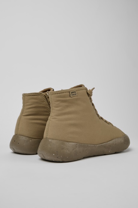 Peu Stadium Beige Ankle Boots For Men Camper AU New Arrivals