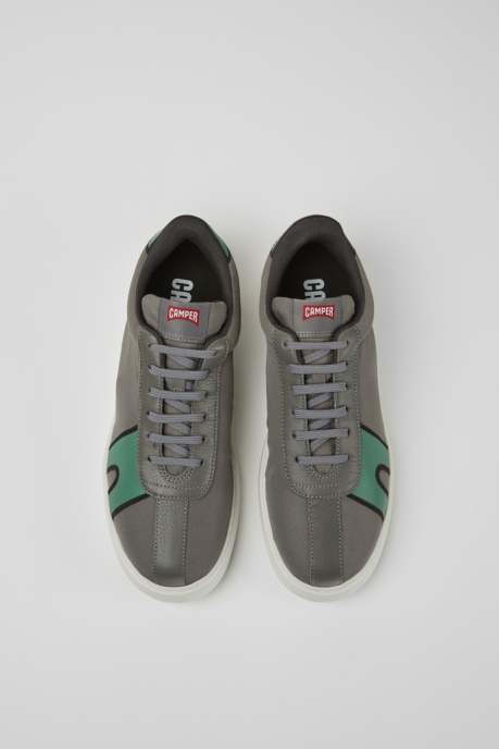 Design Runner K21 Gray And Green Sneakers For Men Camper AU