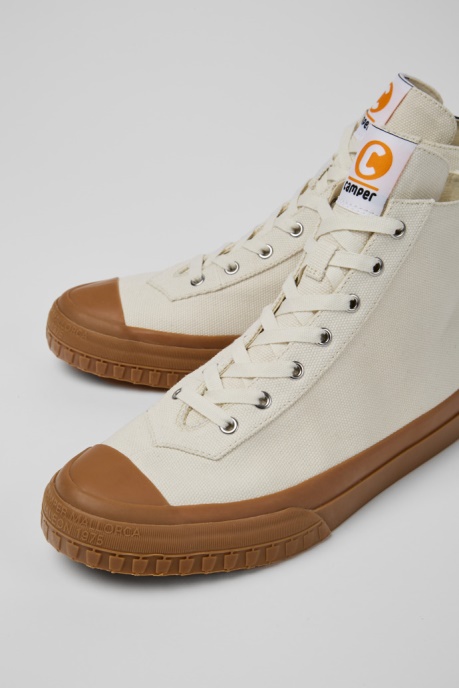 Camper AU Design Camaleon White Sneaker Boots For Men