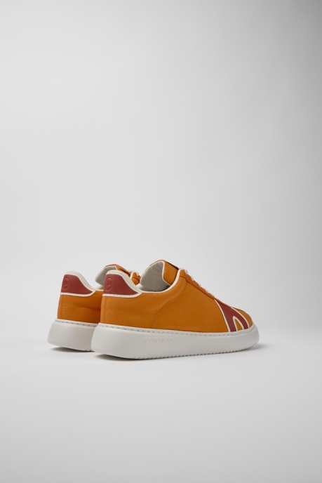 Camper AU Runner K21 Orange Red And White Sneakers For Men New Arrivals