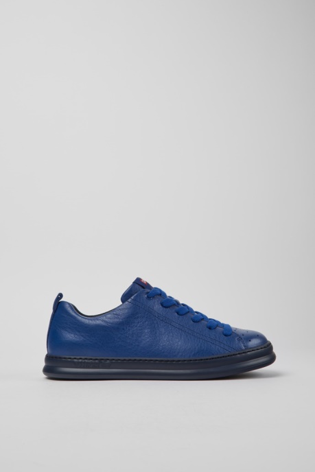 Exclusive Camper AU Runner Blue Leather Sneakers For Men