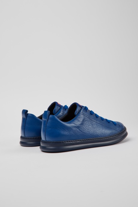 Exclusive Camper AU Runner Blue Leather Sneakers For Men