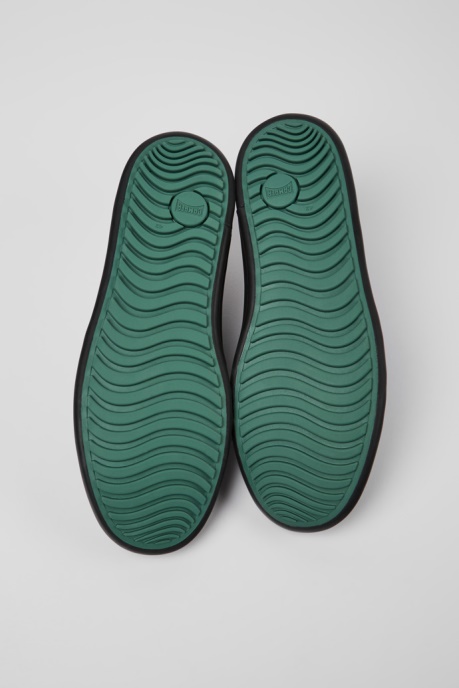 Chasis Black Leather Shoes For Men Exclusive Camper AU